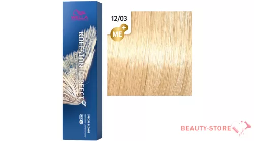 Koleston Perfect hajfesték 60ml 12/03 aranyló természetesspeciális szőke
