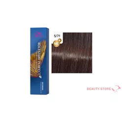 Koleston Perfect hajfesték 60ml 5/71 hamvas barna