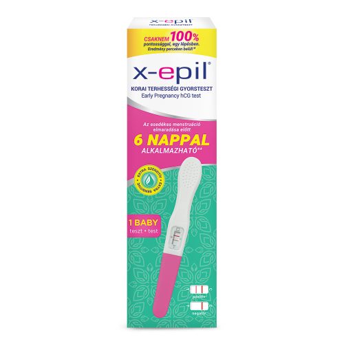 X-Epil Korai Terhességi gyorsteszt egy lépésben 1db
