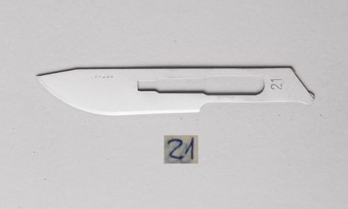 ProSafe steril acél pedikűr késpenge #21 100db
