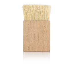 Nikkelmentes természetes sörtéjű pakolásecset 12cm