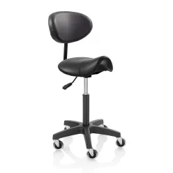   Roller Pro Ideal Sadlle M háttámlás nyeregszámoly fekete talppal