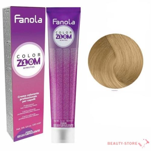 Fanola Color Zoom 10 Minutes - Hajfesték 100ml - 9.0 Nagyon Világos Szőke 