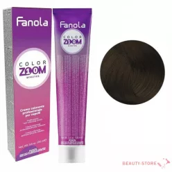   Fanola Color Zoom 10 Minutes - Hajfesték 100ml - 4.71 Hideg Gesztenye Barna