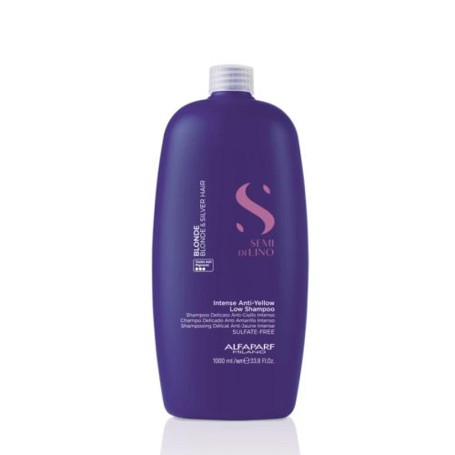 Alfaparf Semi di Lino Blonde Anti-Yellow Low hamvasító sampon szőke hajra 1000ml