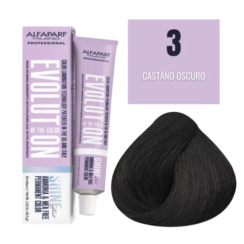 Alfaparf Evolution Shine Effect hajfesték 3 – 60ml