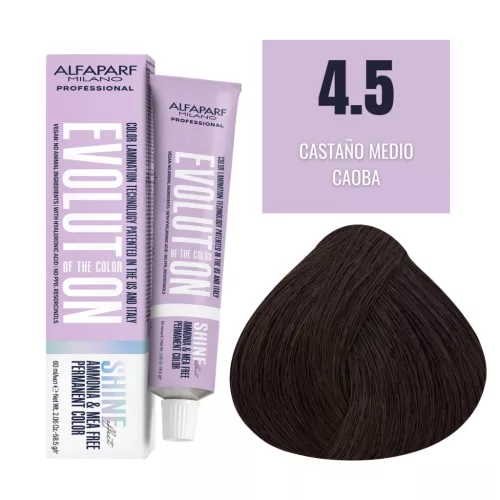 Alfaparf Evolution Shine Effect 4.5 hajfesték – 60ml