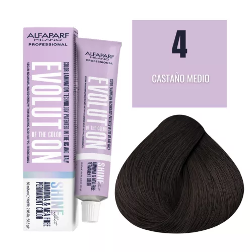 Alfaparf Evolution Shine Effect hajfesték  4 – 60ml
