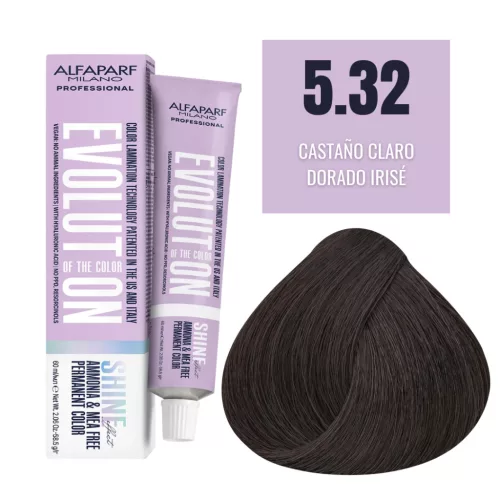 Alfaparf Evolution Shine Effect 5.32 hajfesték – 60ml