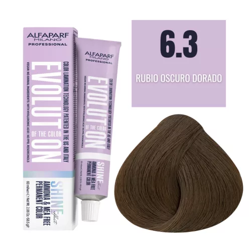 Alfaparf Evolution Shine Effect 6.3 hajfesték – 60ml