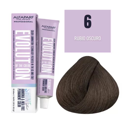 Alfaparf Evolution Shine Effect 6 hajfesték– 60ml
