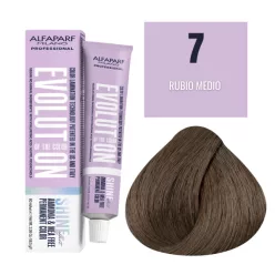 Alfaparf Evolution Shine Effect 7 hajfesték – 60ml