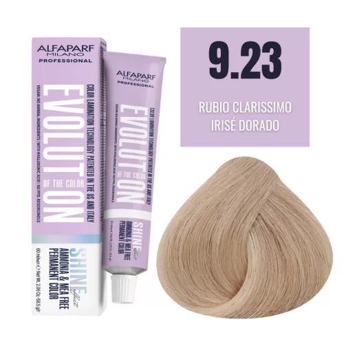 Alfaparf Evolution Shine Effect 9.23  hajfesték– 60ml
