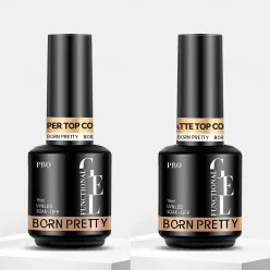 Born Pretty PRO - Super Top Coat + Matt Top Coat - 2x15 ml