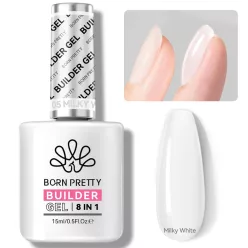 Born Pretty 8in1 Builder Gél 15 ml No.05 Milky White
