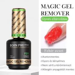   Born Pretty PRO - F09 - Magic Remover - Gél lakk leoldó 15ml