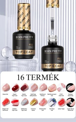 Born Pretty PRO - F09 - Magic Remover - Gél lakk leoldó 15ml