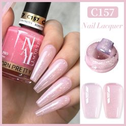   Born Pretty PRO Körömlakk 15 ml - C157 - Jelly Pink Shimmer