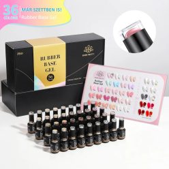 BORN PRETTY PRO Rubber Base Gél szett - 36 db + paletta