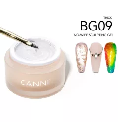 CANNI No-Wipe Sculpting Thick GLUE Gel 10g - BG09 Clear