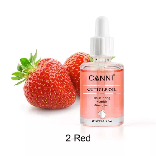CANNI körömápoló olaj - 15 ml - No.02 - Eper