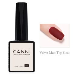 CANNI HEMA és TPO mentes  Velvet Matt Top Coat 9ml