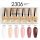 CANNI HEMA és TPO mentes  UV/LED gél lakk szett 6x9ml - 2306 - Translucid Glamour