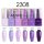 CANNI HEMA és TPO mentes  UV/LED gél lakk szett 6x9ml - 2308 - Purple Haze Harmony