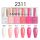CANNI HEMA és TPO mentes  UV/LED gél lakk szett 6x9ml - 2311 - Blush Bliss Bouquet