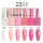 CANNI HEMA és TPO mentes  UV/LED gél lakk szett 6x9ml - 2311 - Blush Bliss Bouquet
