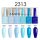 CANNI HEMA és TPO mentes UV/LED gél lakk szett 6x9ml - 2313 - Crystal Clear Waters