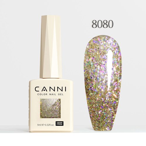 CANNI HEMA FREE UV/LED gél lakk 9ml No.8080