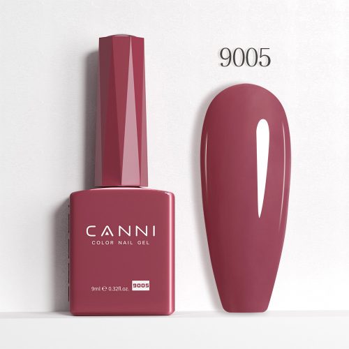 CANNI HEMA és TPO mentes  UV/LED gél lakk 9ml No.9005