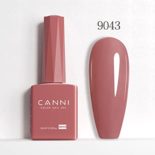 CANNI HEMA és TPO mentes  UV/LED gél lakk 9ml No.9043