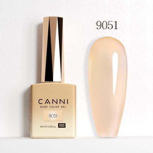 CANNI HEMA és TPO mentes  UV/LED gél lakk 9ml No.9051