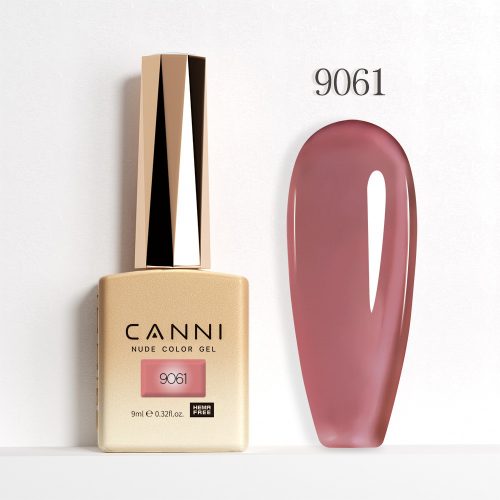 CANNI HEMA és TPO mentes  UV/LED gél lakk 9ml No.9061