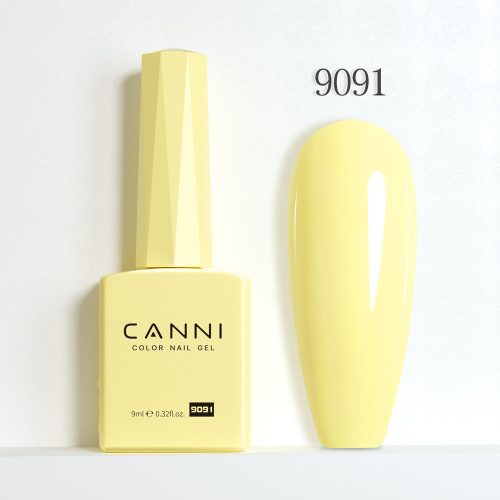 CANNI HEMA és TPO mentes  UV/LED gél lakk 9ml No.9091