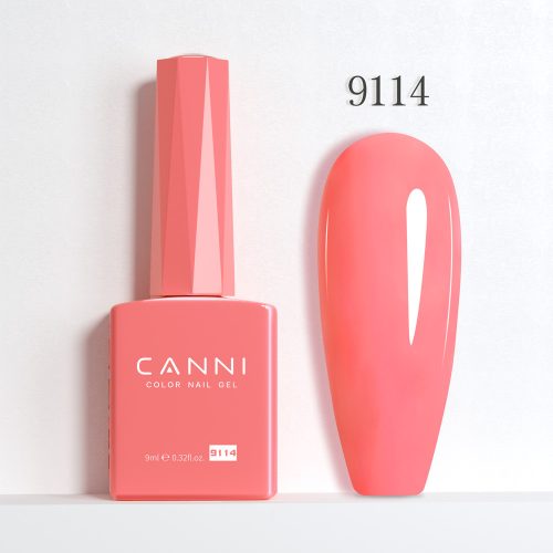 CANNI HEMA és TPO mentes  UV/LED gél lakk 9ml No.9114