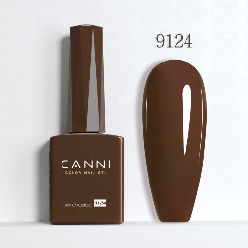 CANNI HEMA és TPO mentes  UV/LED gél lakk 9ml No.9124