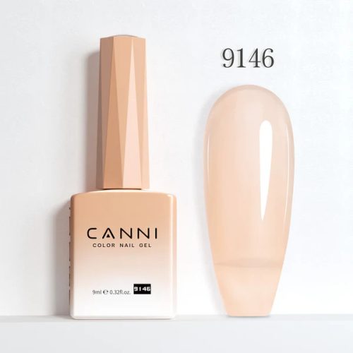CANNI HEMA és TPO mentes UV/LED gél lakk 9ml No.9146