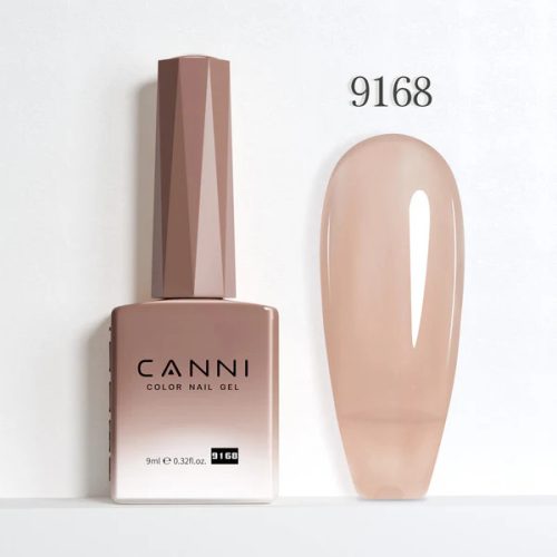 CANNI HEMA és TPO mentes  UV/LED gél lakk 9ml No.9168