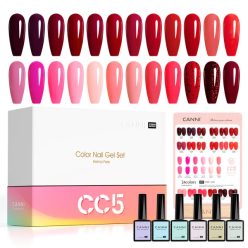   CANNI HEMA és TPO mentes UV/LED gél lakk szett (24db-os) No.CC5
