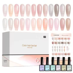   CANNI HEMA és TPO mentes UV/LED gél lakk szett (24db-os) No.CC7