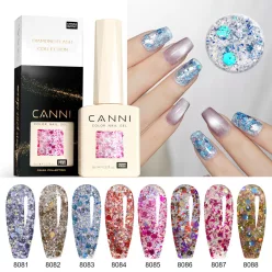 CANNI HEMA FREE szett 8x9ml - Glitz Flash Collection