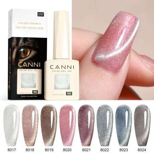 CANNI HEMA FREE szett 8x9ml - Iridescent Dream Collection