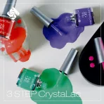 Crystal Nails 3 STEP CrystaLac (3S színek)