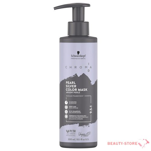 Schwarzkopf Chroma ID színező pakolás 300ml - 9,5-1 Pearl Silver