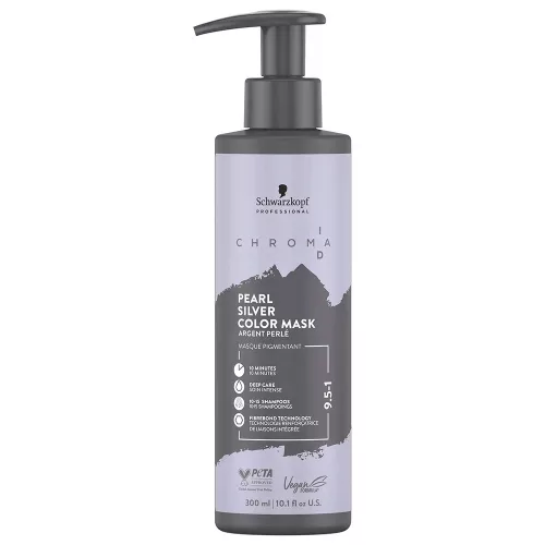 Schwarzkopf Chroma ID színező pakolás 300ml - 9,5-1 Pearl Silver