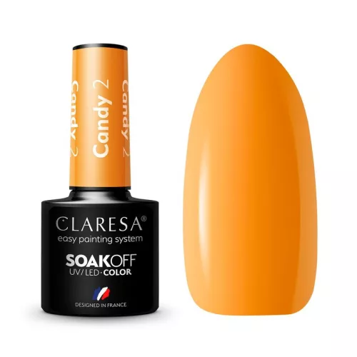 CLARESA UV/LED gél lakk 5g - CANDY 2