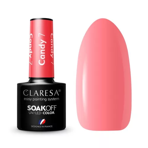 CLARESA UV/LED gél lakk 5g - CANDY 7